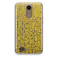 Majorelle Blue Print: LG K10 (2017) Transparant Hoesje