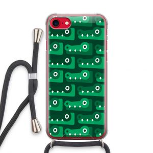 Crocs: iPhone SE 2020 Transparant Hoesje met koord