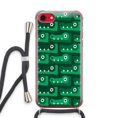 Crocs: iPhone SE 2020 Transparant Hoesje met koord
