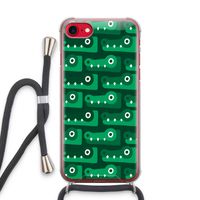 Crocs: iPhone SE 2020 Transparant Hoesje met koord