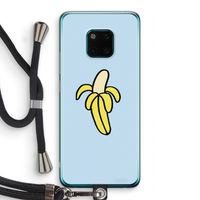 Banana: Huawei Mate 20 Pro Transparant Hoesje met koord Banana: Huawei Mate 20 Pro Transparant Hoesje met koord