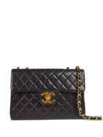 CHANEL Pre-Owned grand sac porté épaule Classic Flap (1997) - Noir