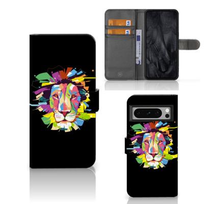 Google Pixel 8 Pro Leuk Hoesje Lion Color Google Pixel 8 Pro Leuk Hoesje Lion Color