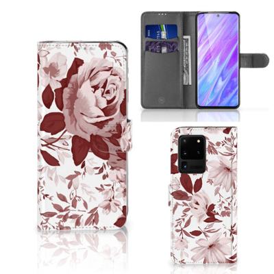 Hoesje Samsung Galaxy S20 Ultra Watercolor Flowers