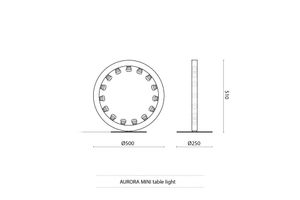 JSPR - Aurora Mini tafellamp