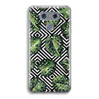 Geometrische jungle: LG G6 Transparant Hoesje
