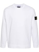 Stone Island sweat Compass en coton - Blanc - thumbnail