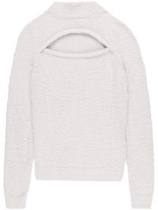 MARANT ÉTOILE pull Mayers à découpes - Blanc