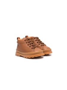 Camper Kids bottines Brutus en cuir - Marron