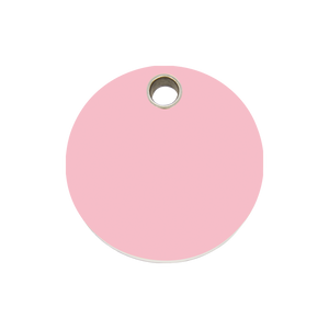 Circle IV plastic dierenpenning medium/gemiddeld dia. 3 cm - RedDingo