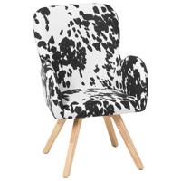 Beliani BJARN - Fauteuil-Wit-Polyester - thumbnail