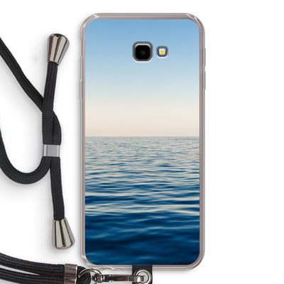 Water horizon: Samsung Galaxy J4 Plus Transparant Hoesje met koord
