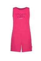 B.Nosy Meisjes jumpsuit - Teddy - Helder roze