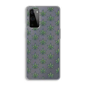 Weed: OnePlus 9 Pro Transparant Hoesje