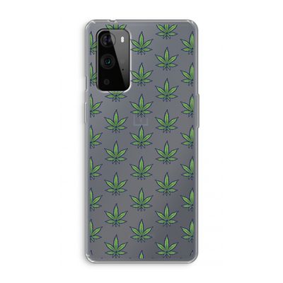 Weed: OnePlus 9 Pro Transparant Hoesje