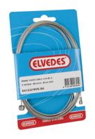 Elvedes Rem-binnenkabel rvs 2-nippels 3m