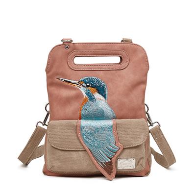 Hi-di-hi Handtas/Schoudertas Kingfisher Roze