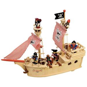 Bigjigs Toys The Paragon Pirate Ship