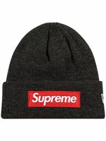 Supreme x New Era bonnet à logo Box - Gris