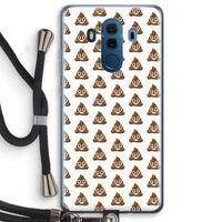 Poop emoji: Huawei Mate 10 Pro Transparant Hoesje met koord