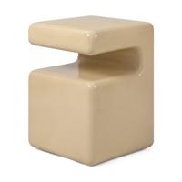 Jesper Home Bijzettafel 'Takamu' 45 x 45cm, kleur Frothy Gloss