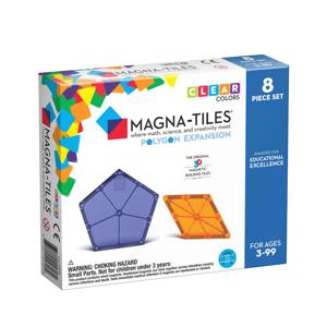 Magna-Tiles - Clear Colors - Polygons Expansion Set