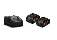 Fein Starterset 2x GBA 18V Accu 5.0Ah AMPShare + Snellader GAL 1880 CV - 92604246010