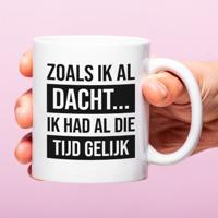 Mok Zoals ik al dacht...