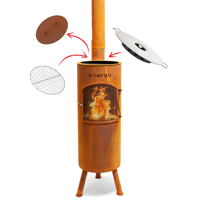 BonFeu BonGiano LP Corten Tuinhaard