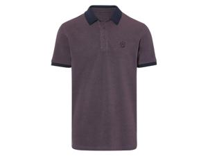LIVERGY Heren poloshirt (Bordeaux, M)