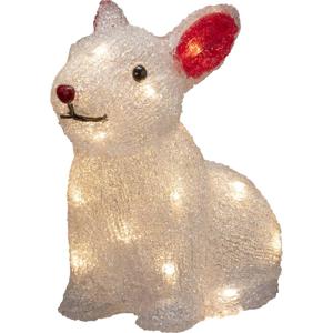 Konstsmide 6236-103 Acryl figuur Haas Warmwit LED Wit