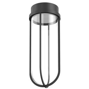 Flos In Vitro Outdoor plafondlamp Ø18 LED zwart