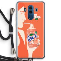 Peach please!: Huawei Mate 10 Pro Transparant Hoesje met koord