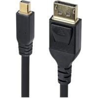 StarTech.com 3m Mini DisplayPort naar DisplayPort 1.4 Kabel, 8K 60Hz/4K 120Hz HBR3 HDR, UHD mDP naar