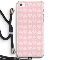 Ass 'n Titties: iPhone 5 / 5S / SE Transparant Hoesje met koord Ass 'n Titties: iPhone 5 / 5S / SE Transparant Hoesje met koord