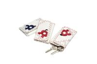 Trend Marine Zeildoek Sleutelbeurs 5 Ringen Sea Key Pouch Navy Default