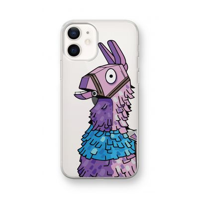 Lama: iPhone 12 mini Transparant Hoesje