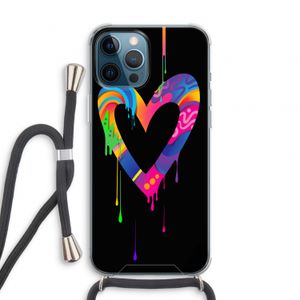 Melts My Heart: iPhone 12 Pro Transparant Hoesje met koord