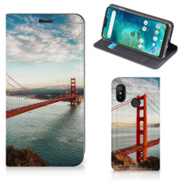 Xiaomi Mi A2 Lite Book Cover Golden Gate Bridge - thumbnail