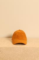 Ganni cap Oranje, Beige Katoen A5272