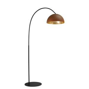 Masterlight Vloerlamp Industria 186 roestbruin met goud 1205-40-25-08