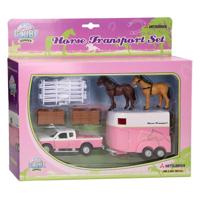 Kids Globe globe mitsubishi met paardentrailer