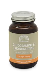 Mattisson Glucosamine chondroitine met MSM, vitamine C & D3