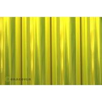 Oracover 21-035-010 Strijkfolie (l x b) 10 m x 60 cm Geel (transparant-fluorescerend) - thumbnail