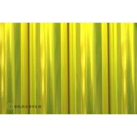 Oracover 21-035-010 Strijkfolie (l x b) 10 m x 60 cm Geel (transparant-fluorescerend)