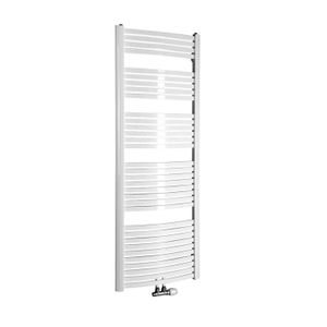 Handdoekradiator Sapho Aqualine Gebogen 65x174.1 cm Wit Sapho