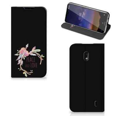 Nokia 2.2 Magnet Case Boho Text Nokia 2.2 Magnet Case Boho Text