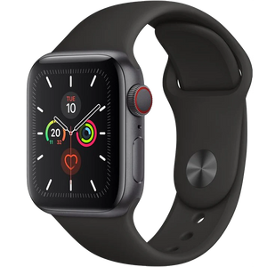 Apple Watch Series 5 OLED 40 mm Digitaal 324 x 394 Pixels Touchscreen Grijs Wifi GPS