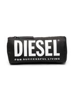 Diesel Kids sac Casebold à logo imprimé - Noir