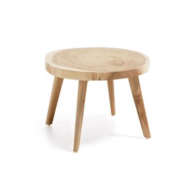 Kave Home Ronde Bijzettafel 'Wellcres' Mungurhout, 65cm